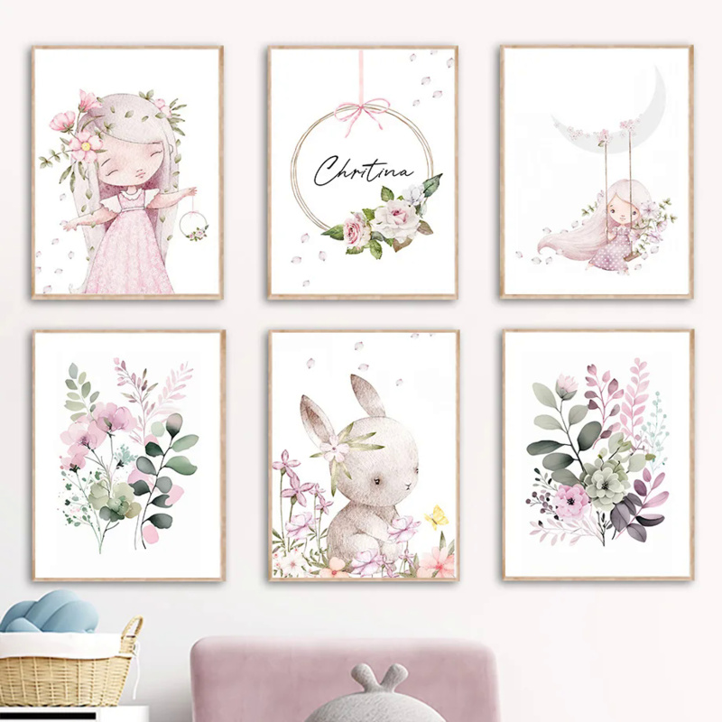 Resin Art On Wall - 2026 Nordic Cartoon Aesthetics Wall Art