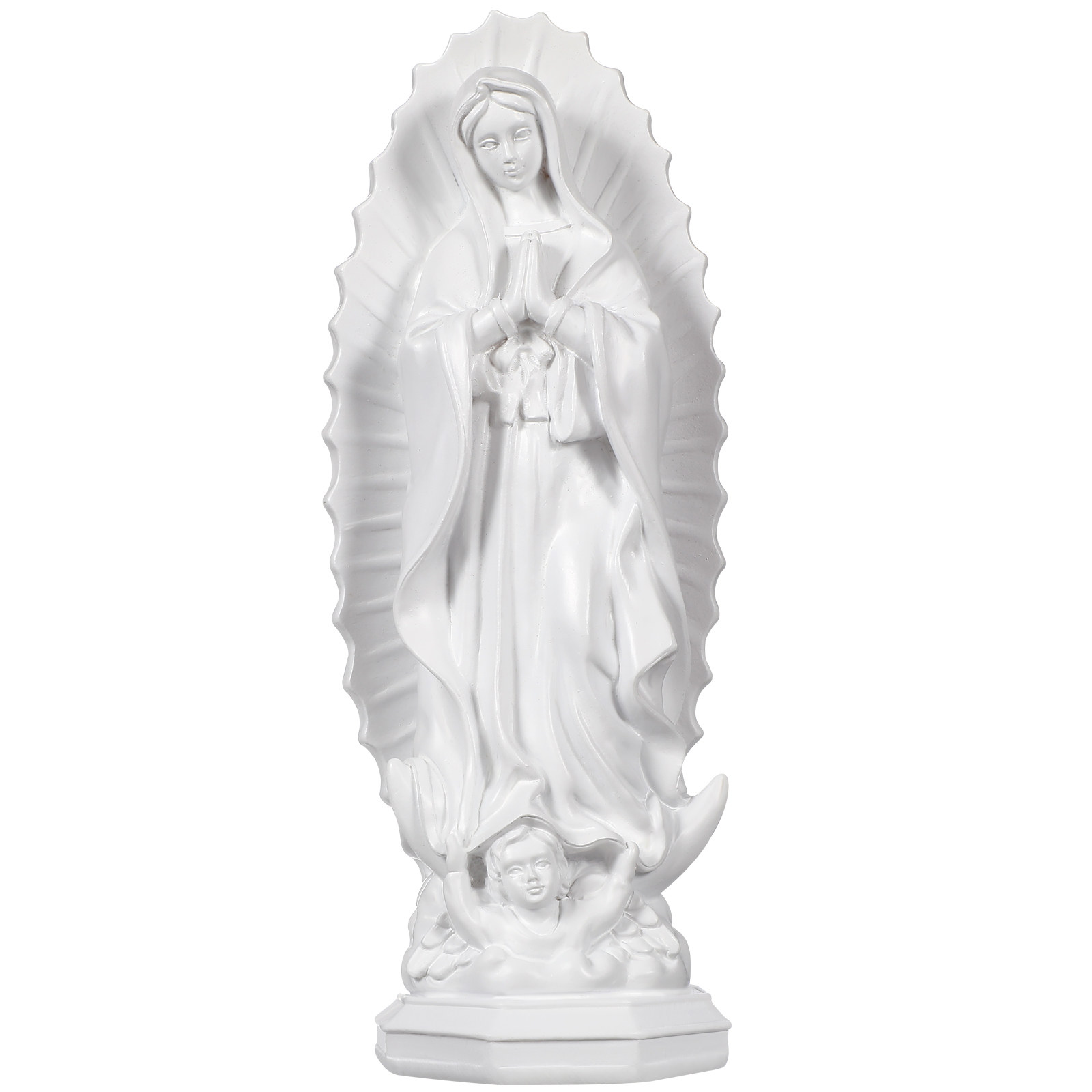 Resin Art Mary - Resin Mary Sculpture Virgin Statue Catholic