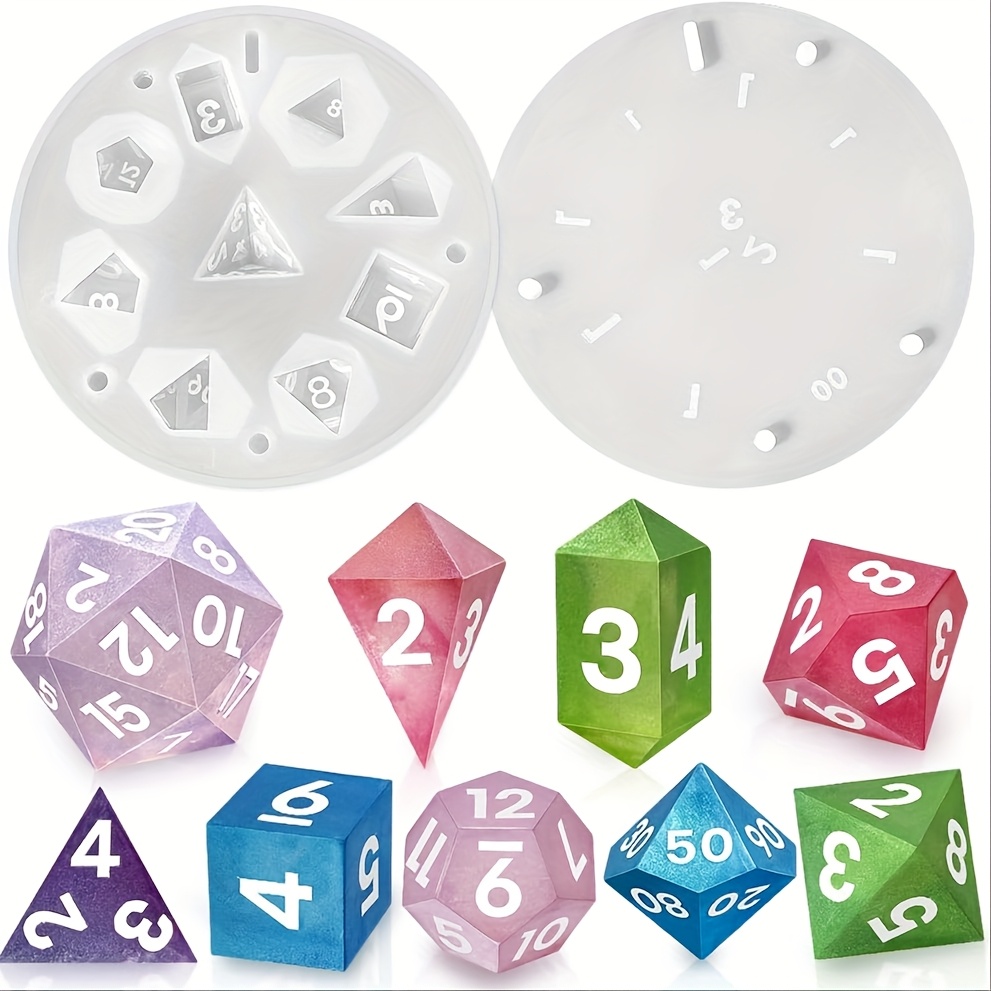 1setsilicone resin die molds ， - đánh giá và giá Resin Art Table