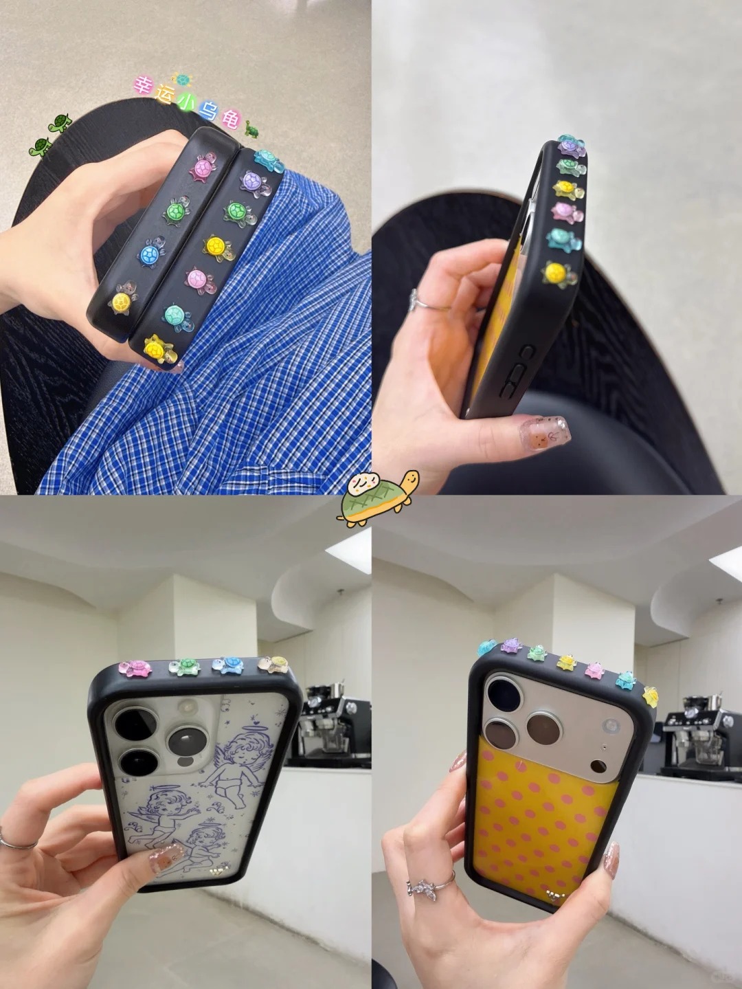 Mini Resin Turtle Charms, K‑po - đánh giá và giá Resin Art Phone Case