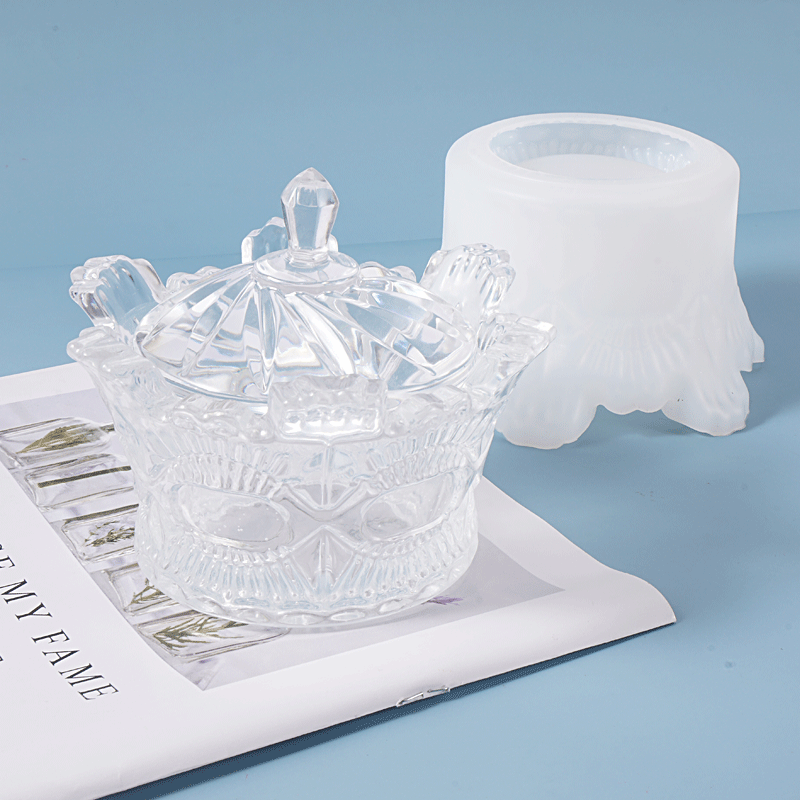 Pha Lê Hộp Lưu Trữ Khuôn Silic - đánh giá và giá Resin Art Equipment