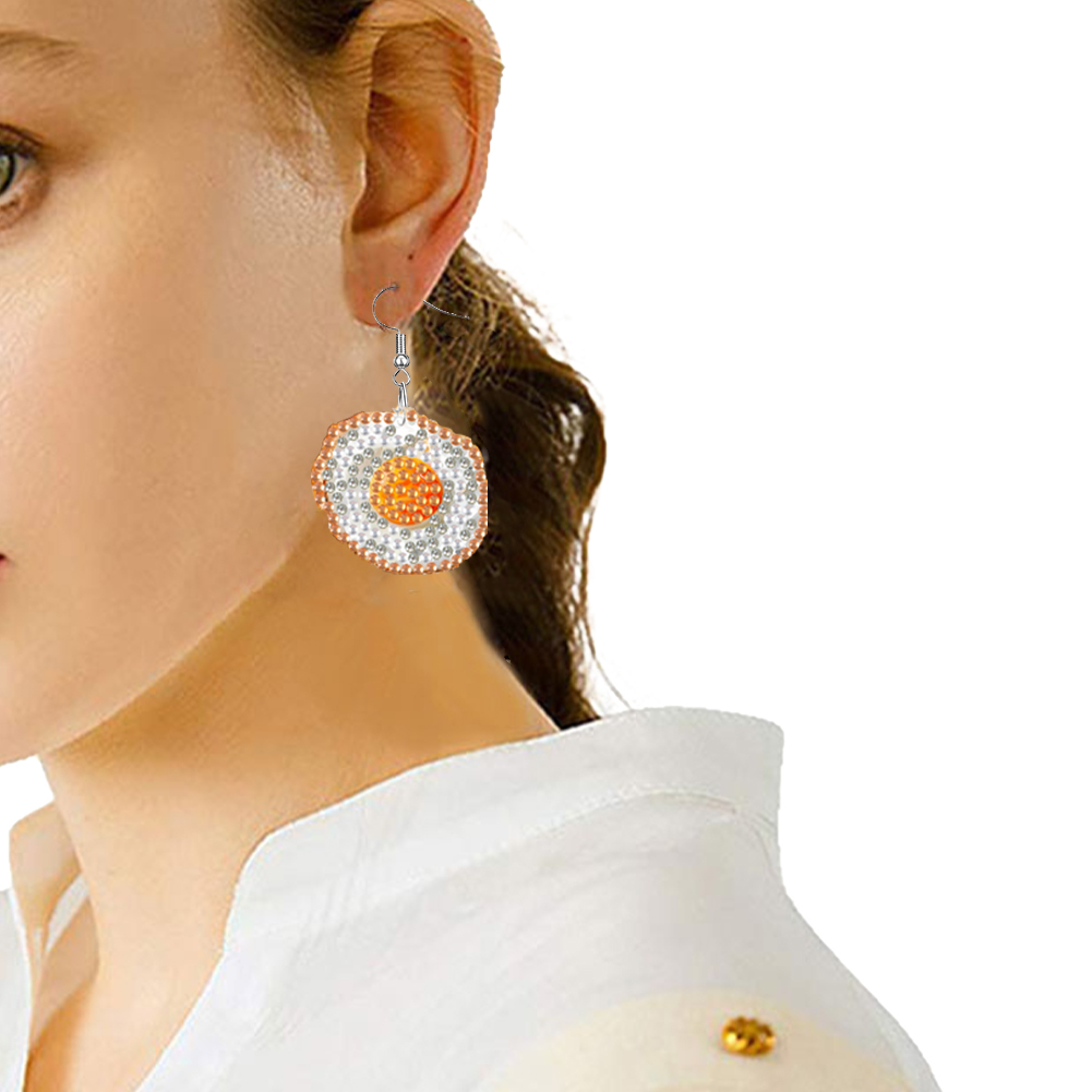 4 Pairs Double Sided Diamond P - đánh giá và giá Resin Art Earrings Kit