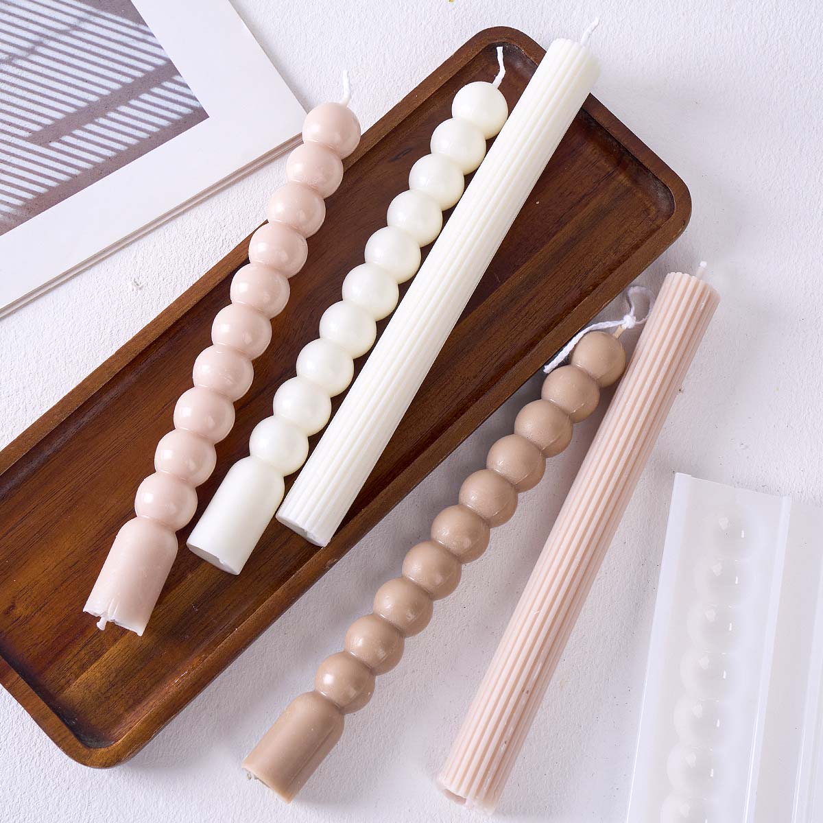 3D Long Stripes Bubble Bead Pi - đánh giá và giá Resin Art Table