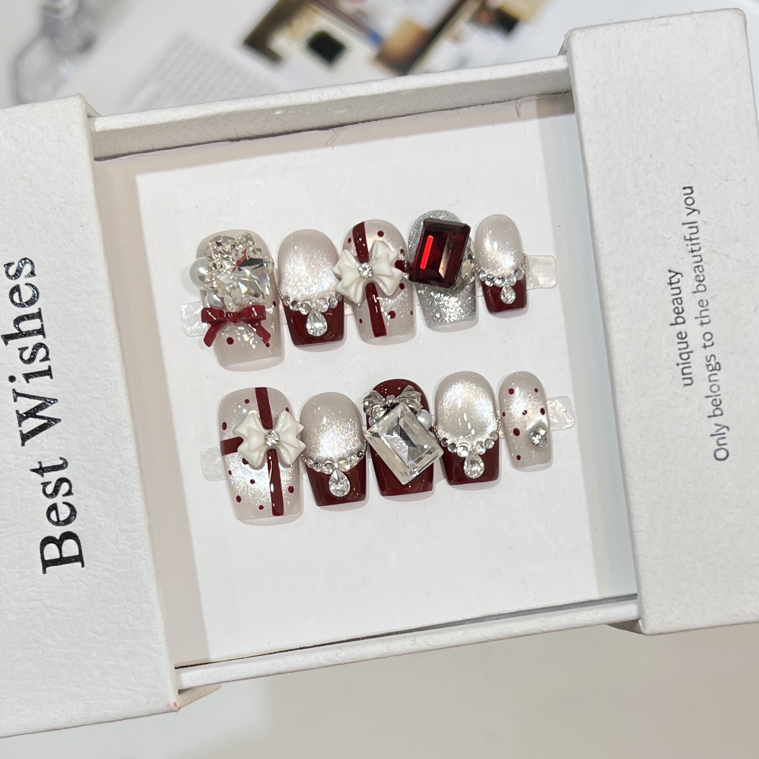 10pcs Bowknots Wave Point Pres - đánh giá và giá Resin Art Ocean