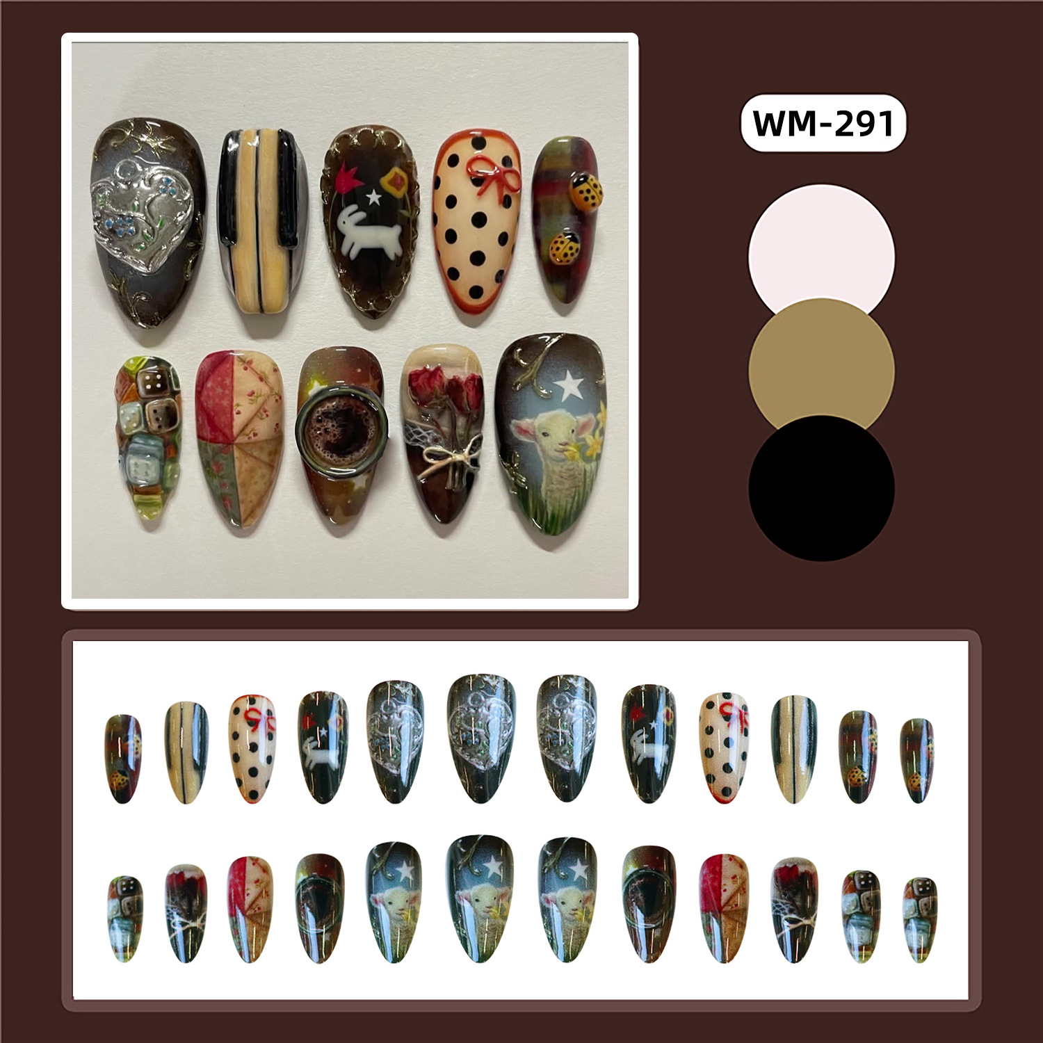 24pcs Vintage Country Style Fa - đánh giá và giá Resin Art Ocean