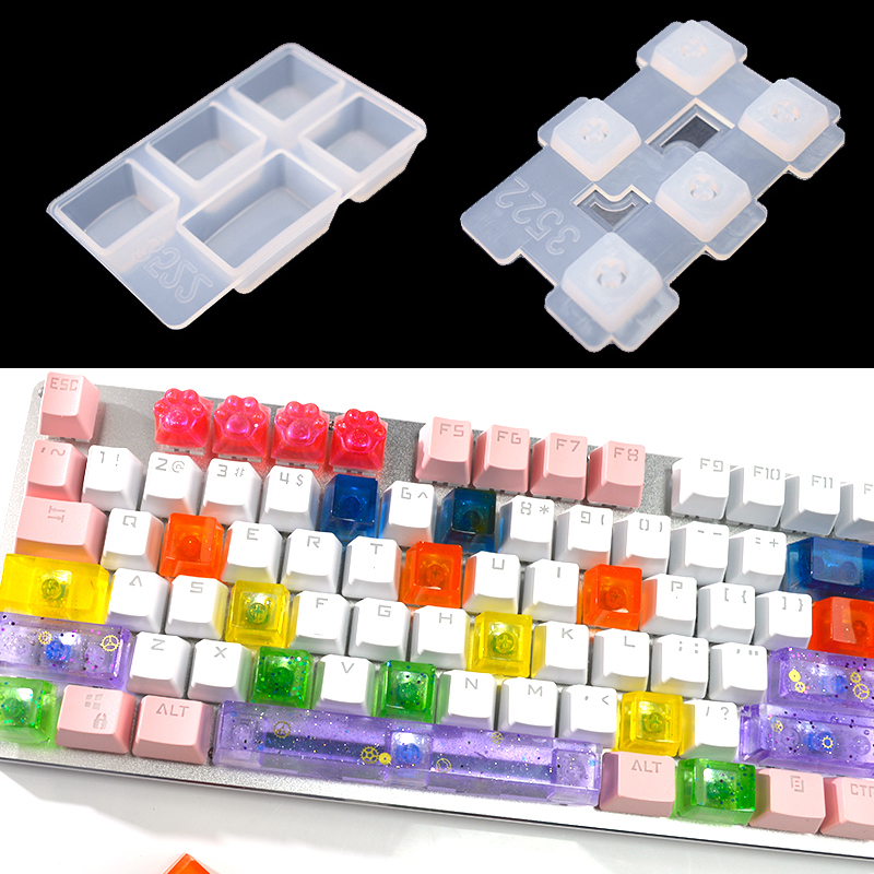 Nắp Phím Nhựa Khuôn Silicone K - đánh giá và giá Resin Art Equipment