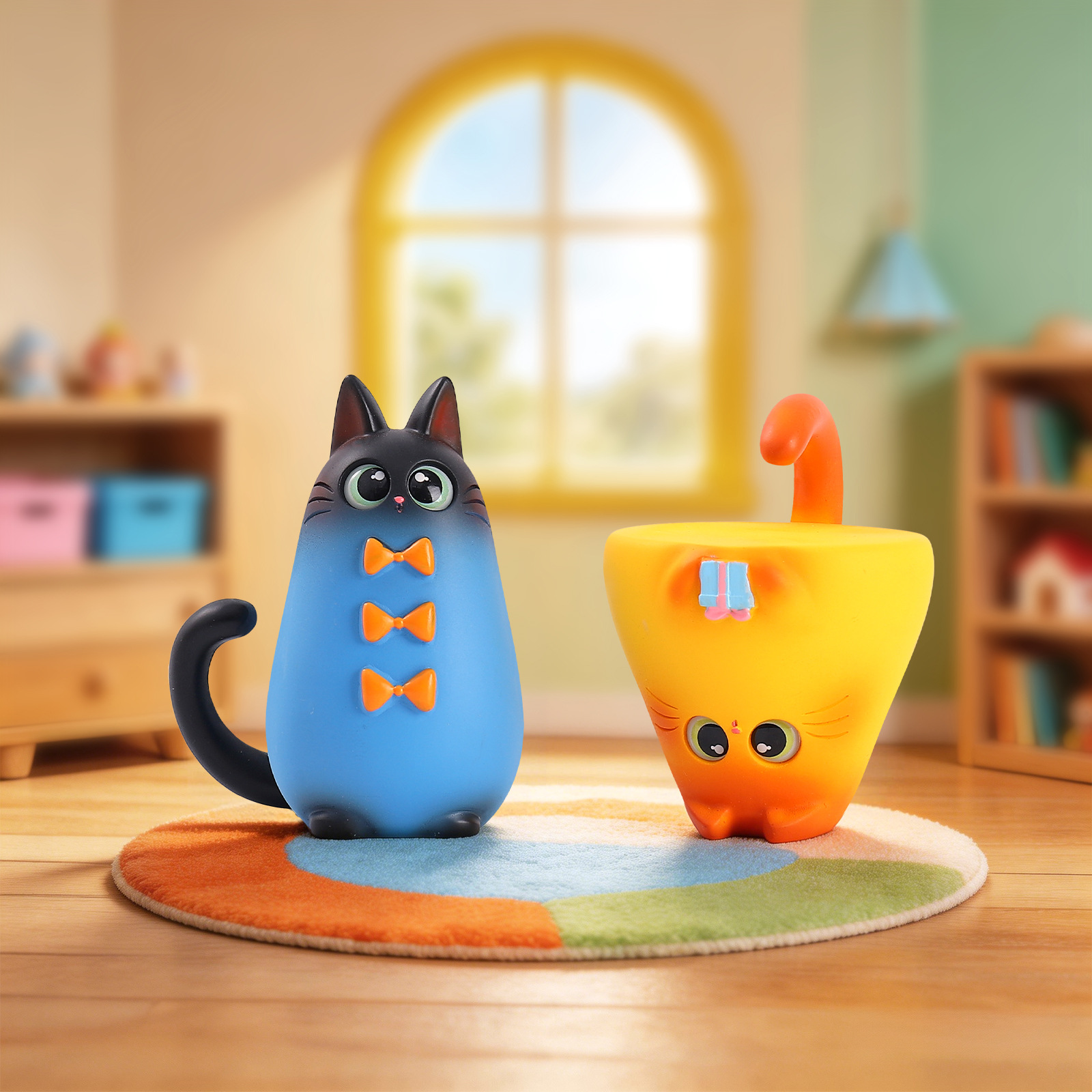 Blind Box Cat Figurine Resin C - đánh giá và giá Resin Art Table