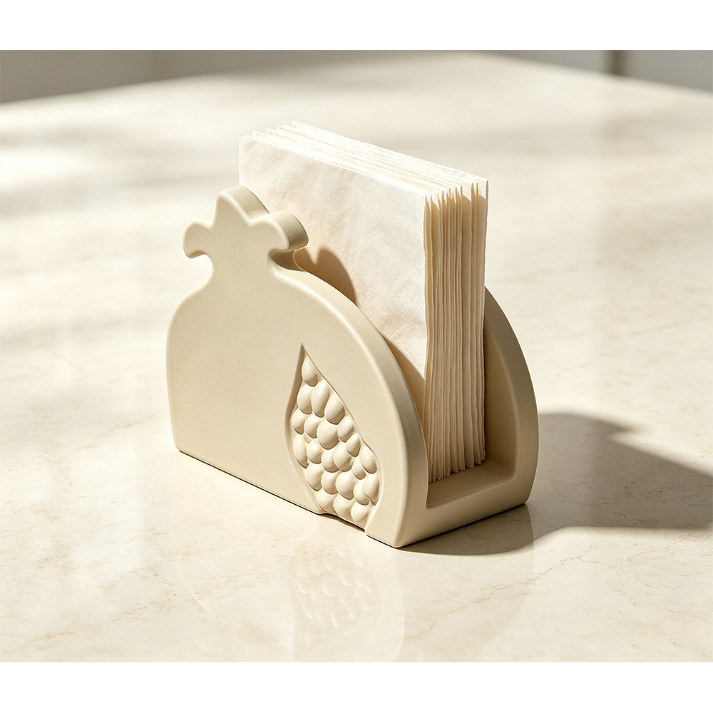 Pomegranate Napkin Holder Sili - đánh giá và giá Resin Art Table