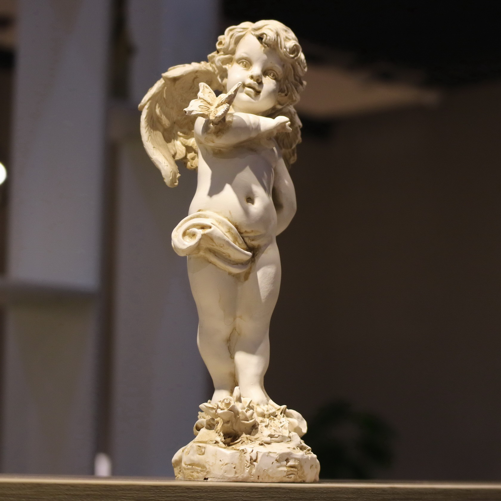 Retro Resin Angel Figurine 29c - đánh giá và giá Resin Art Gift For Wedding