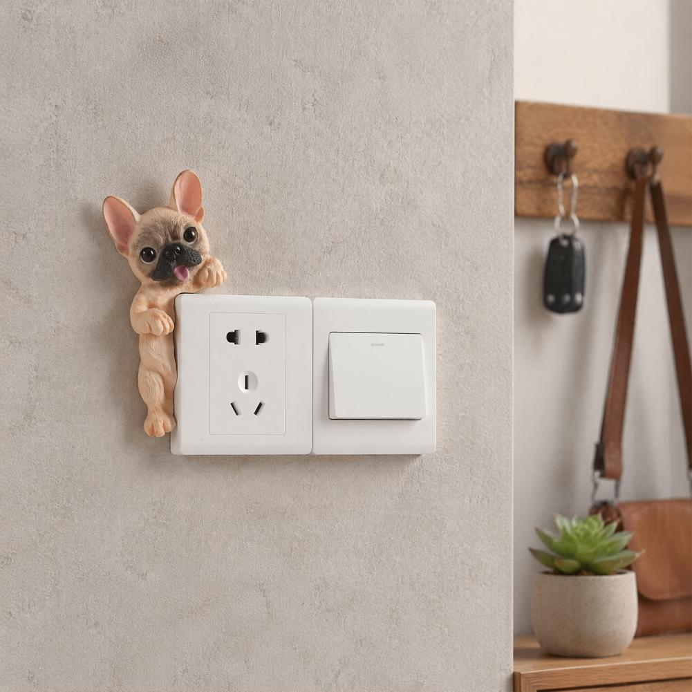 3D French Bulldog Resin Light  - đánh giá và giá Resin Art On Wall