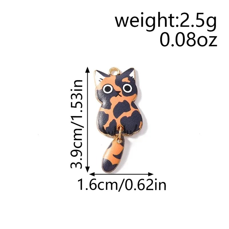 10Pcs 16×39mm Cute Cartoon Cat - đánh giá và giá Resin Art Calligraphy
