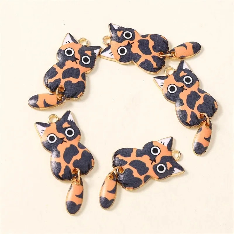 10Pcs 16×39mm Cute Cartoon Cat - đánh giá và giá Resin Art Calligraphy