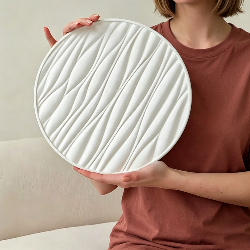 Large Round Tray Silicone Mold - đánh giá và giá Resin Art Ocean