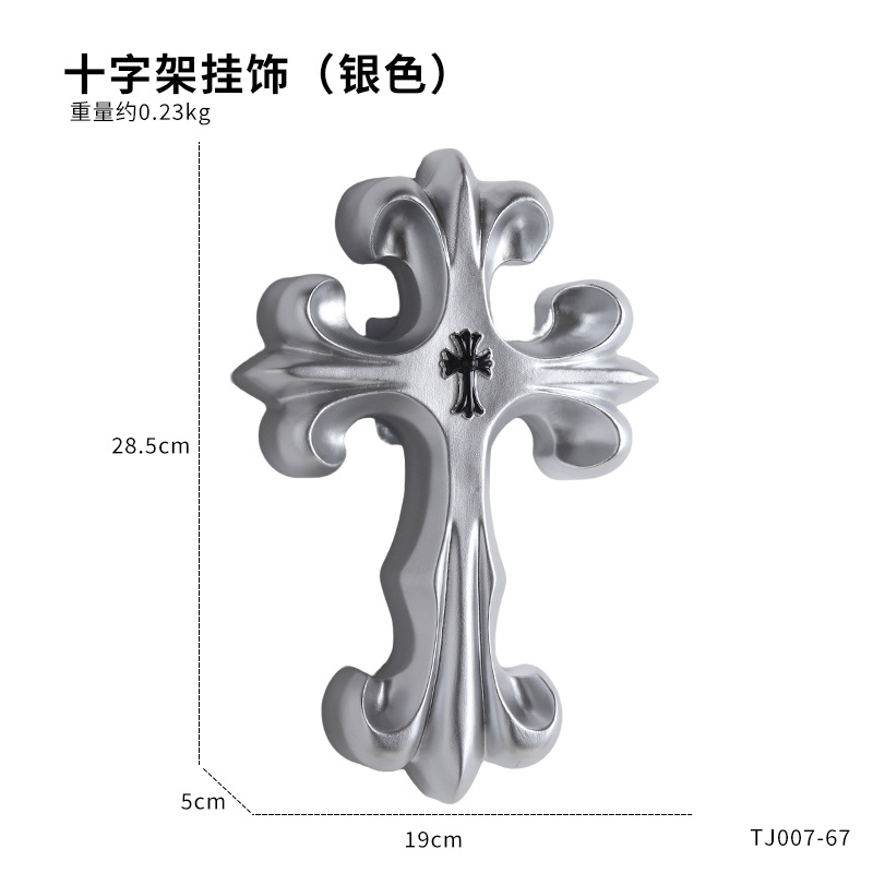Retro Cross Wall Decor Gothic  - đánh giá và giá Resin Art On Wall