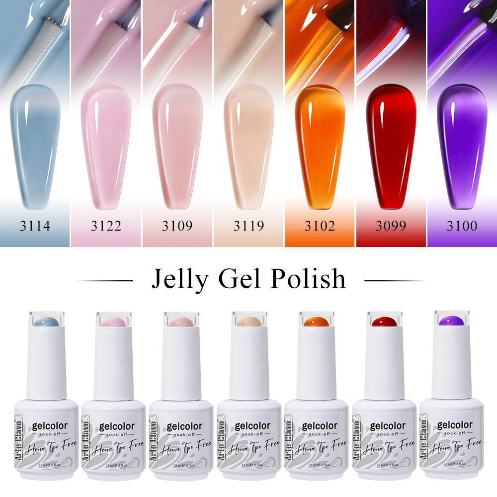 Arte Clavo 15ml Jelly Gel Nail - đánh giá và giá Resin Art Price