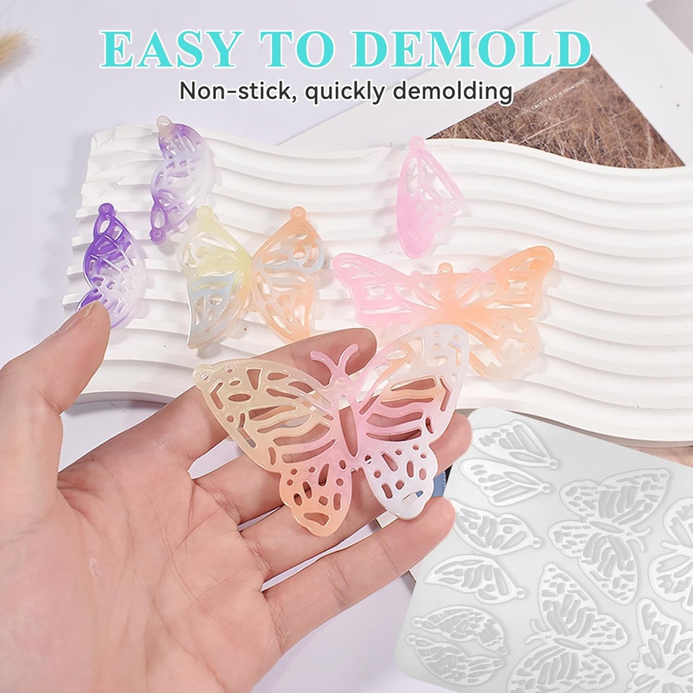 A78I 143Pcs Resin Earring Mold - đánh giá và giá Resin Art Earrings Kit