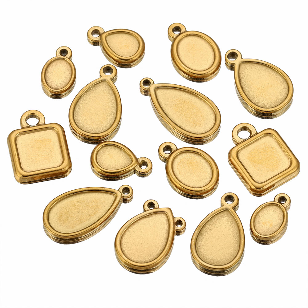 5pcs Stainless Steel Square Dr - đánh giá và giá Resin Art Calligraphy