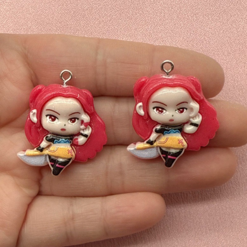 10pcs resin cartoon pendant, D - đánh giá và giá Resin Art Calligraphy