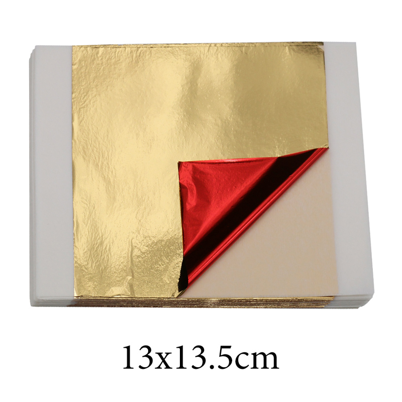 100pcs Imitation Gold Leaf Foi - đánh giá và giá Resin Art Gift For Wedding