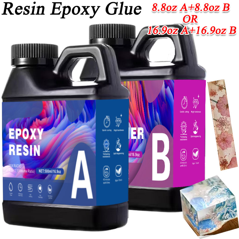 17.6oz/33.8oz AB Resin Epoxy G - đánh giá và giá Resin Art Table