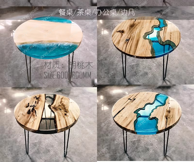 Creative art dining table epox - đánh giá và giá Resin Art Table