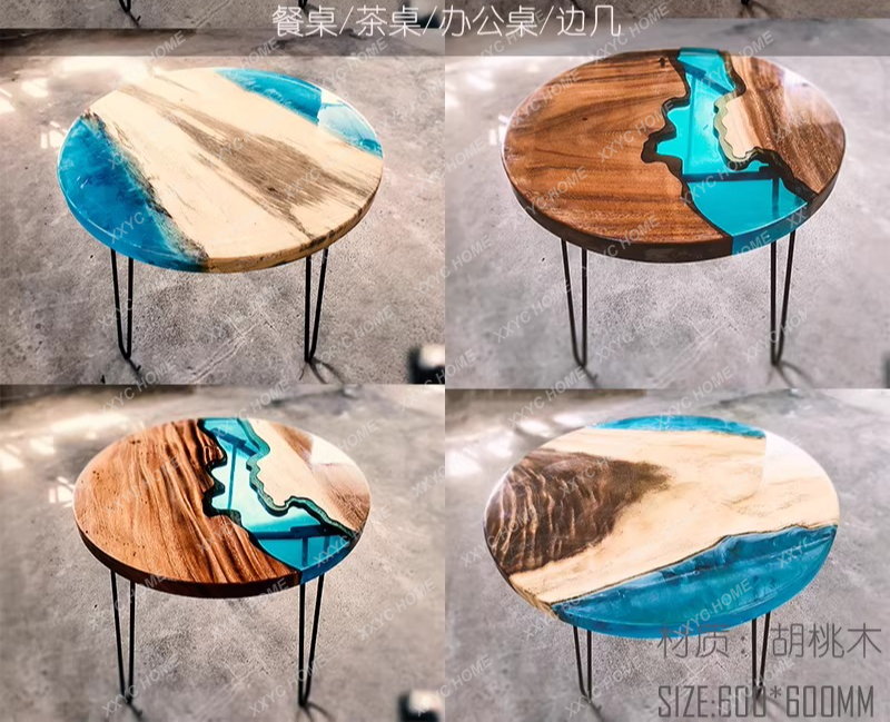Creative art dining table epox - đánh giá và giá Resin Art Table
