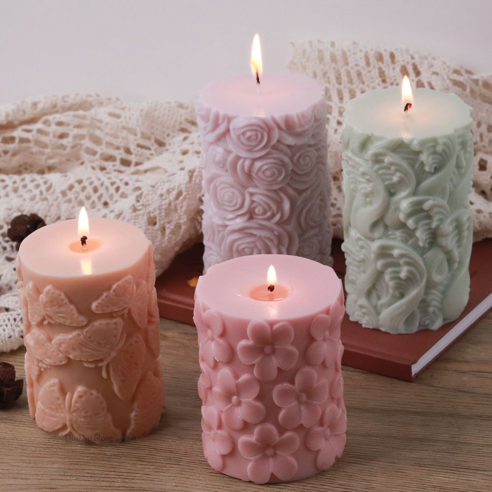 Flower Butterfly Columnar Sili - đánh giá và giá Resin Art Ocean
