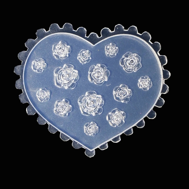 3D Rose Flower Nail Art Decora - đánh giá và giá Resin Art Equipment