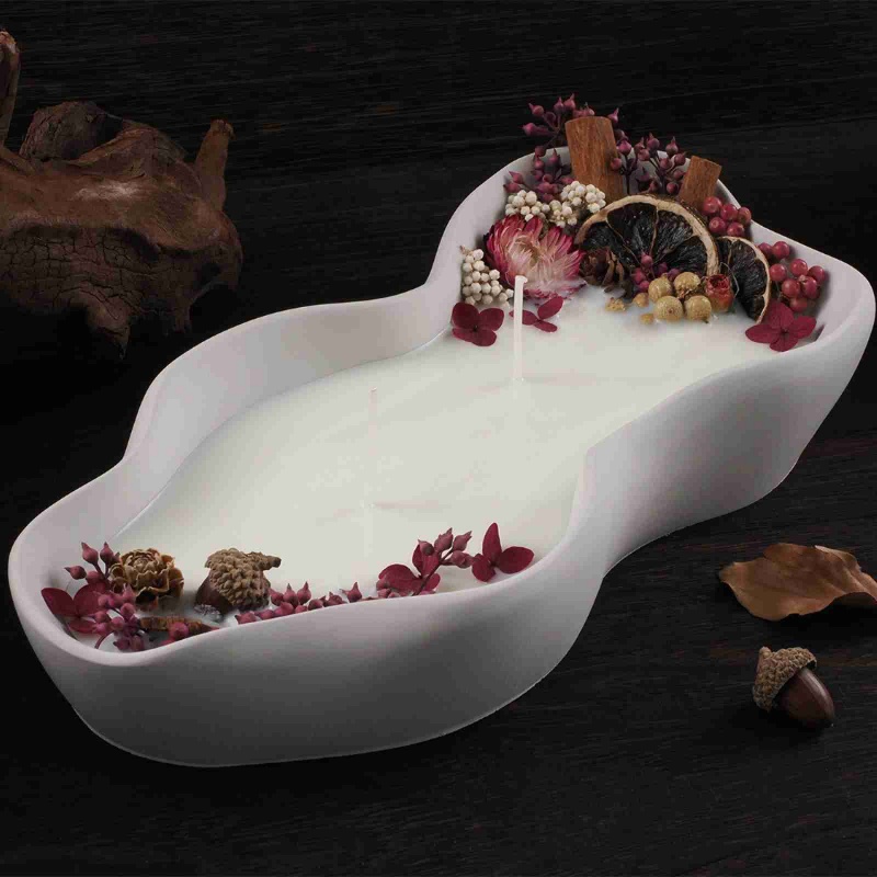 DIY Irregular Wave Candle Bowl - đánh giá và giá Resin Art Ocean