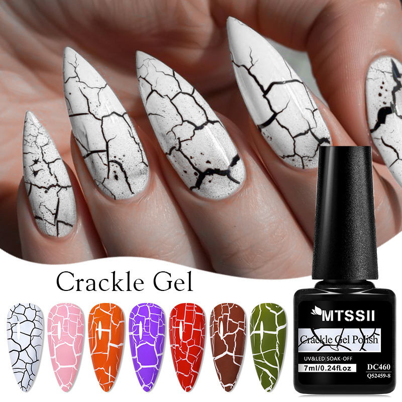 MTSSII 7ml Crackle Gel Nail Po - đánh giá và giá Resin Art Price