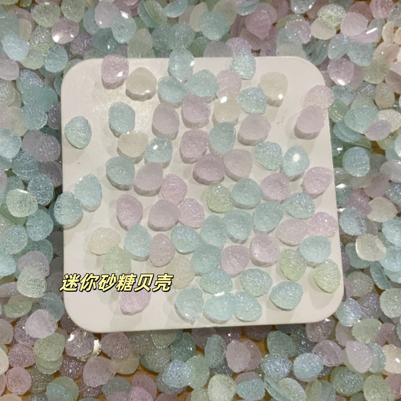 7.7mm Mini Sugar Frosted Shell - đánh giá và giá Resin Art Phone Case