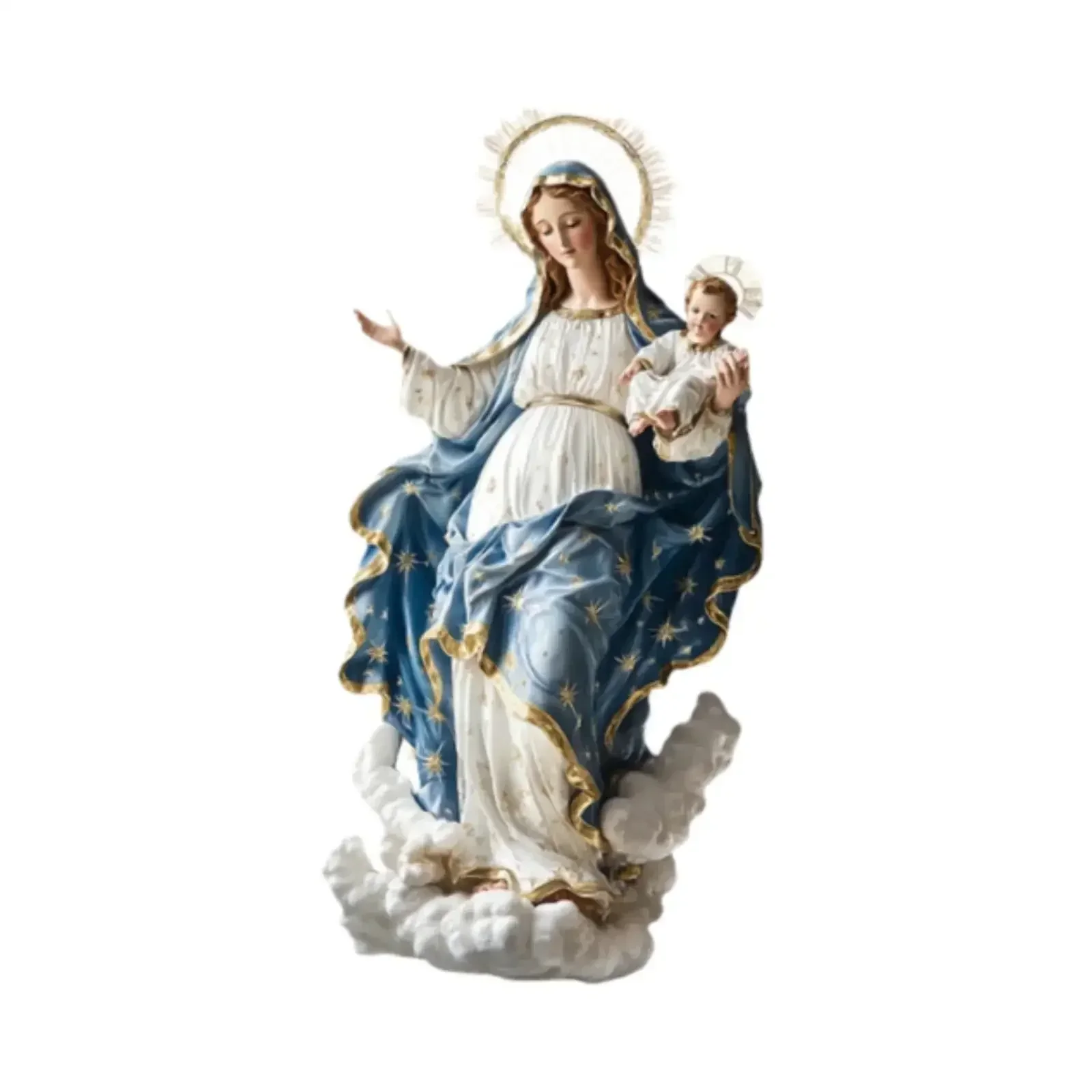 5B kaevixd oVirgin Mary Statue - đánh giá và giá Resin Art Mary