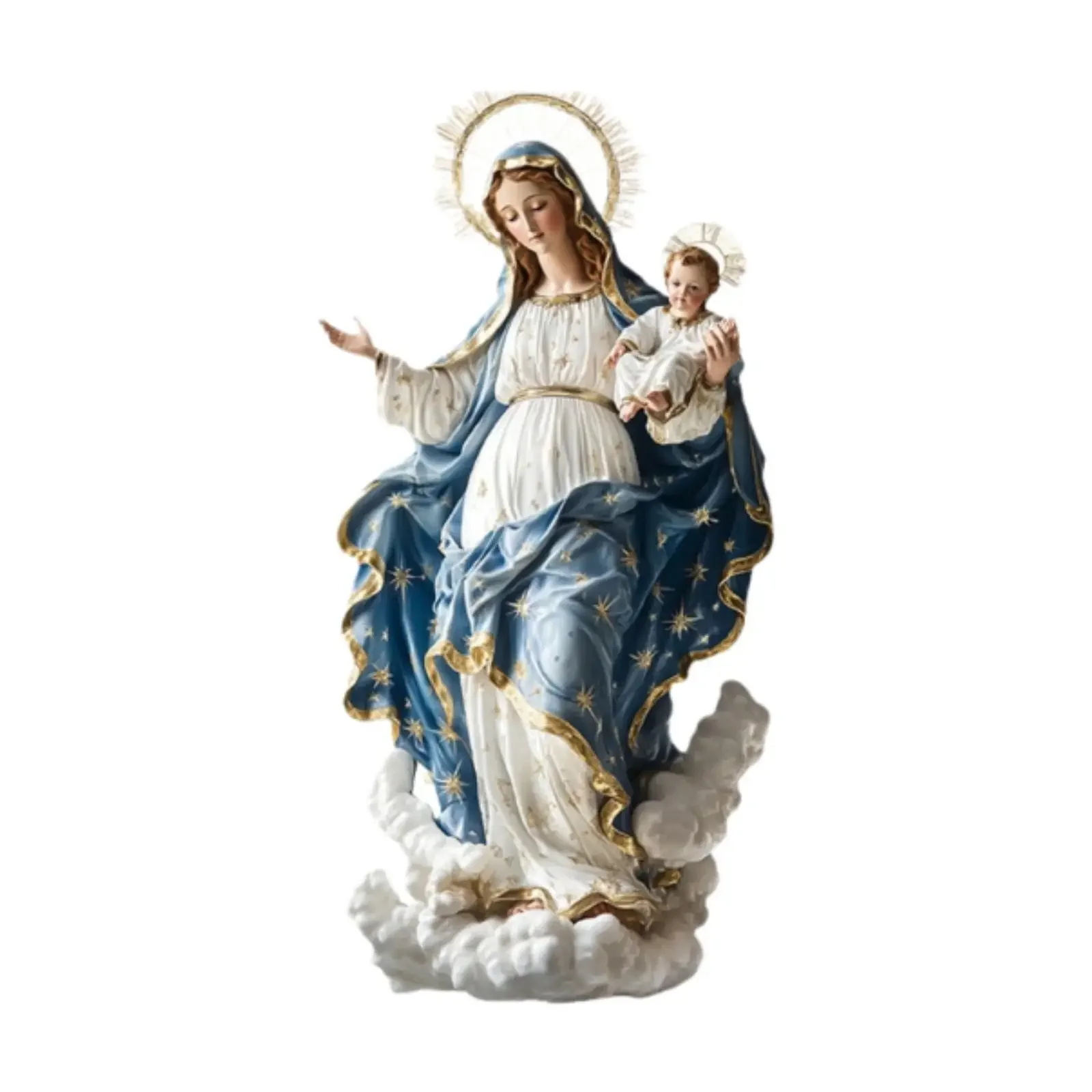 5B kaevixd oVirgin Mary Statue - đánh giá và giá Resin Art Mary