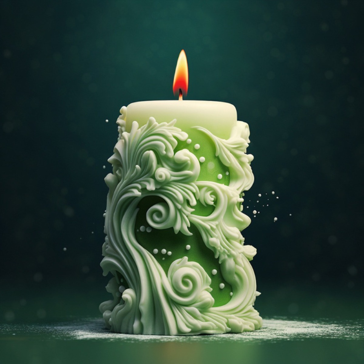 geometry Carved Cylindrical Si - đánh giá và giá Resin Art Ocean