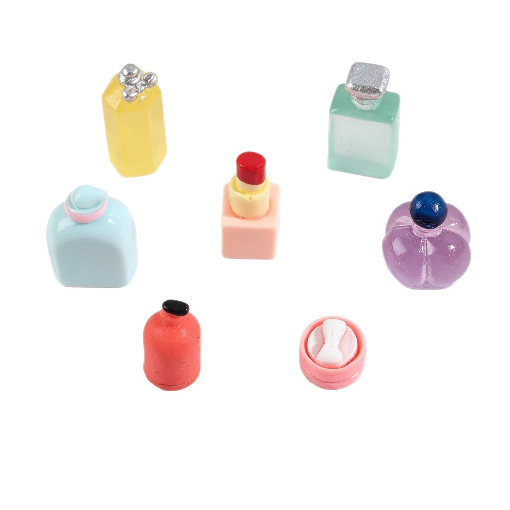7PC Resin Charms Cosmetic Make - đánh giá và giá Resin Art Phone Case