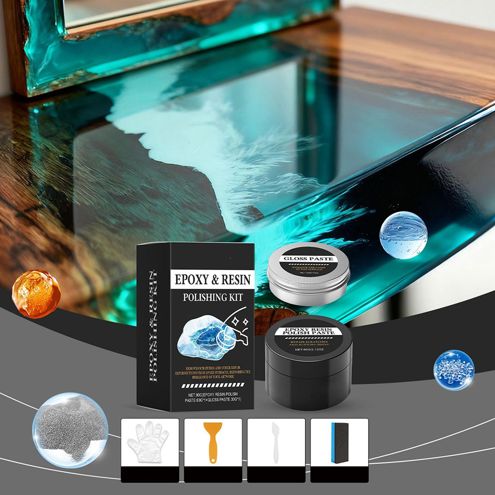 Epoxy Resin Polishing Kit - Cr - đánh giá và giá Resin Art Table