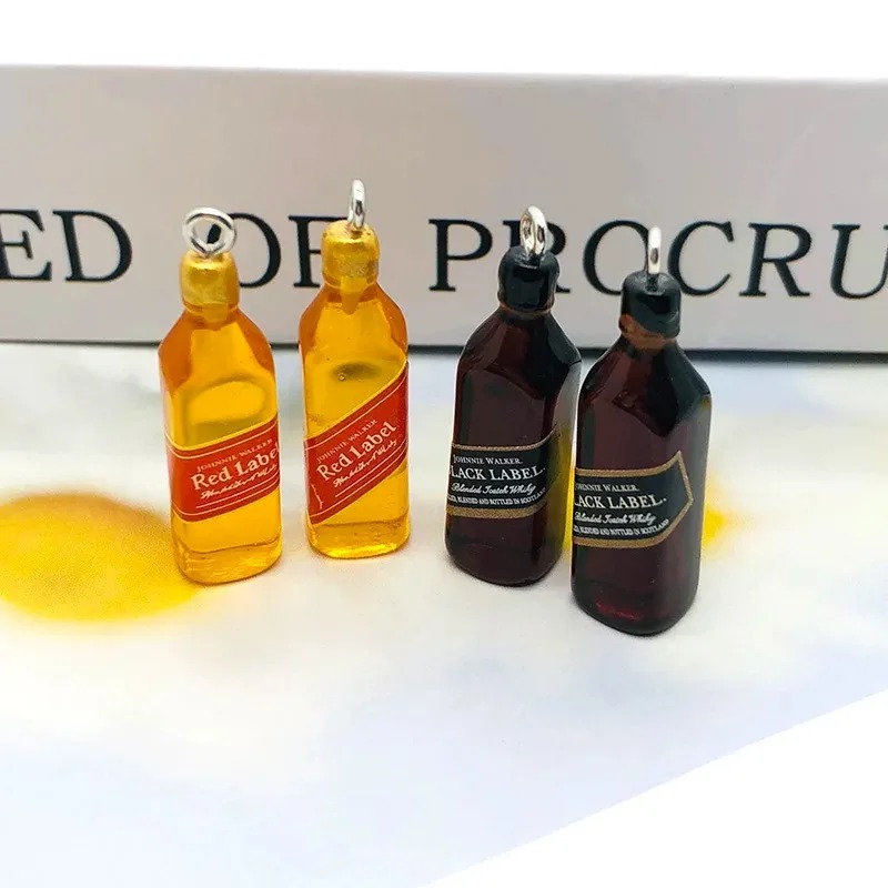10Pcs Tiny Wine Bar Bottle Res - đánh giá và giá Resin Art Calligraphy