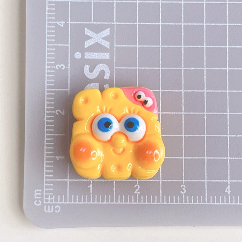 8PCS Kawaii SpongeBob SquarePa - đánh giá và giá Resin Art Phone Case