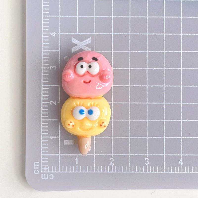 8PCS Kawaii SpongeBob SquarePa - đánh giá và giá Resin Art Phone Case