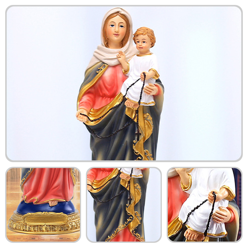 Virgin Mary Resin Religious Or - đánh giá và giá Resin Art Mary