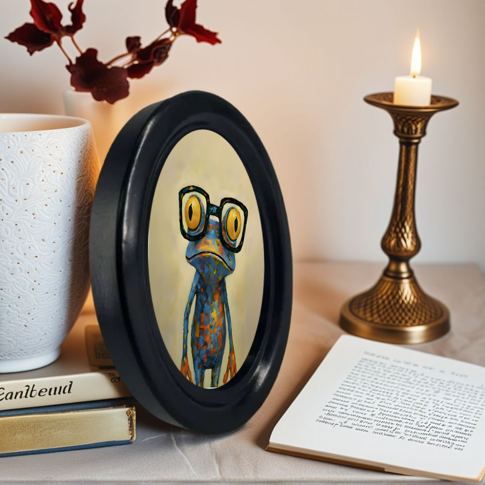 1 Piece of Trendy Frog-Pattern - đánh giá và giá Resin Art Frame