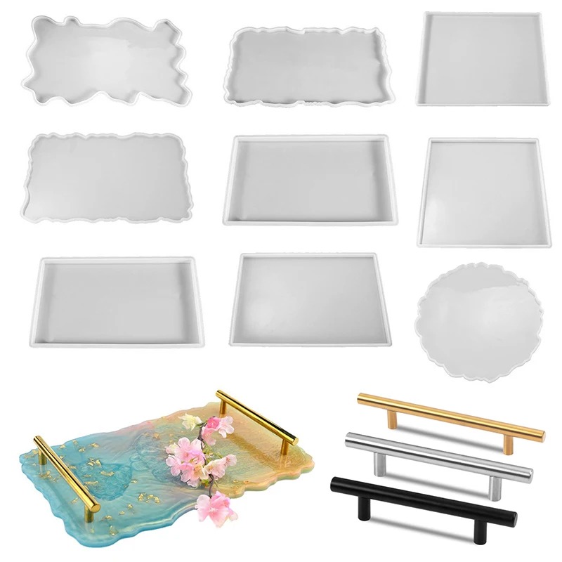 Tray Epoxy Resin Silicone Mold - đánh giá và giá Resin Art Price