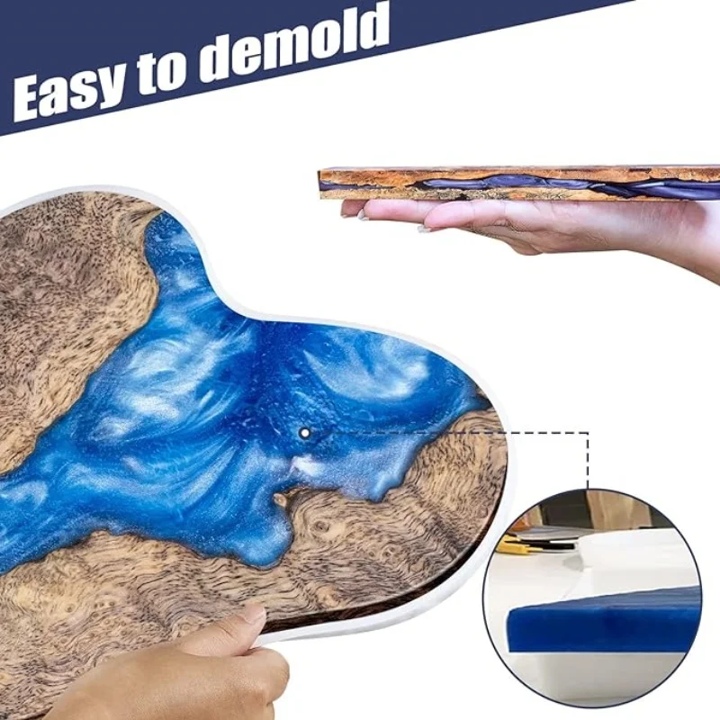 Large Resin Table Mold 24 inch - đánh giá và giá Resin Art Table