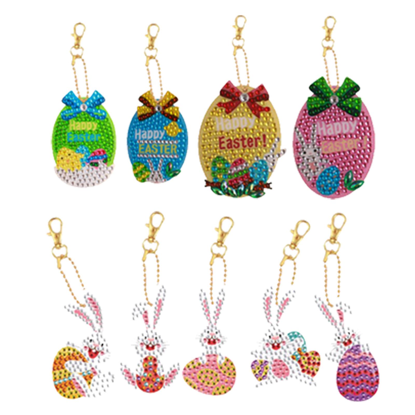 DIY Diamond Painting Keychain  - đánh giá và giá Resin Art Design Keychain