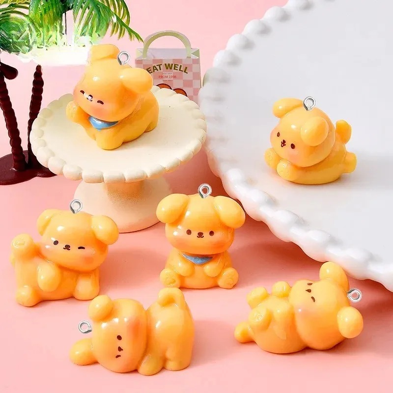 10Pcs Cute Cartoon Dog Acrylic - đánh giá và giá Resin Art Calligraphy