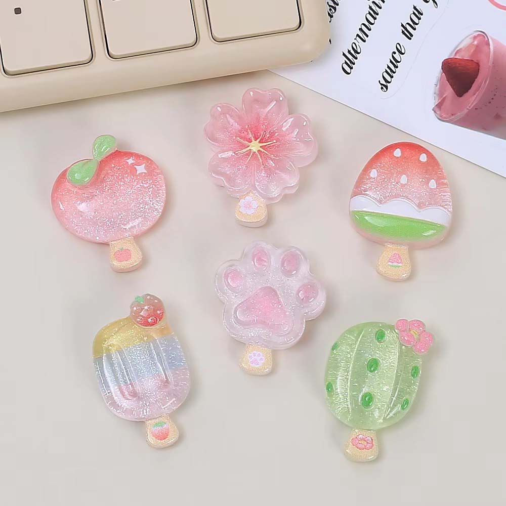 10pcs Kawaii Transparent Summe - đánh giá và giá Resin Art Phone Case